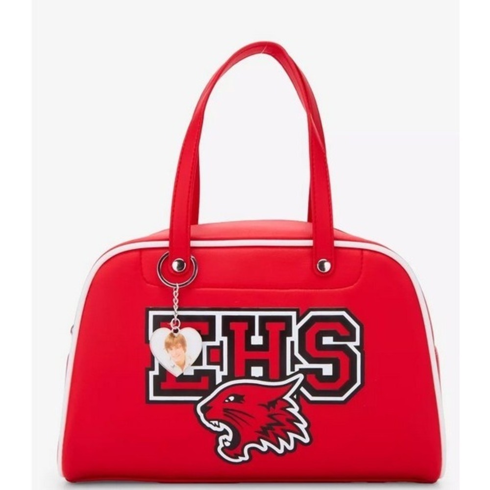 Disney High School Musical East High Wildcats Red Satchel‎ Bag NWT
